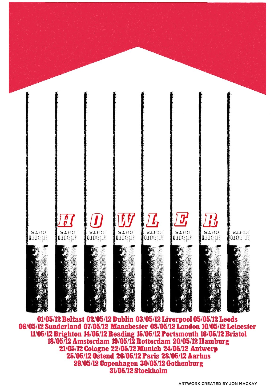 HOWLER TOUR POSTER