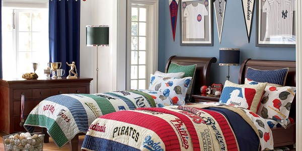 Baseball Sport Boysroom Decorating Ideas