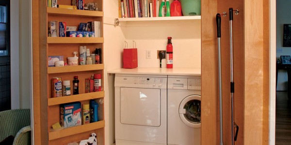 Decorate Laundry Closet Ideas