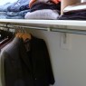 Entire Closet  Wardrobe With Pant Hangers