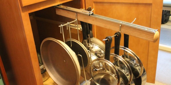 Kitchen Cabinet Pot Hangers