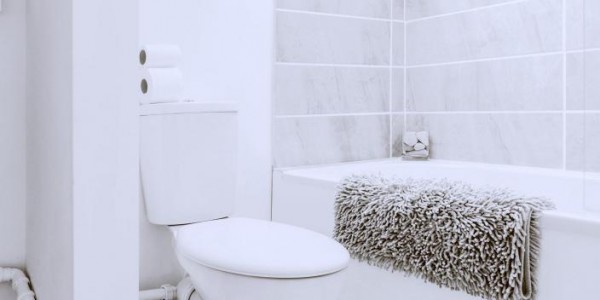 Toliet In Bathroomclean