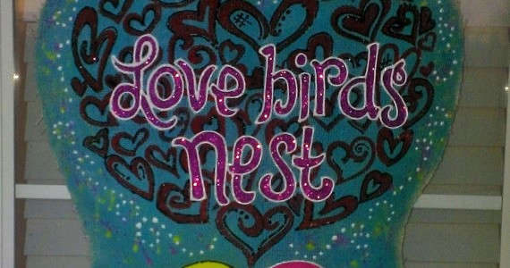 Bird's Nest Door Hangers