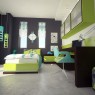 Blue and lime green bedroom ideas