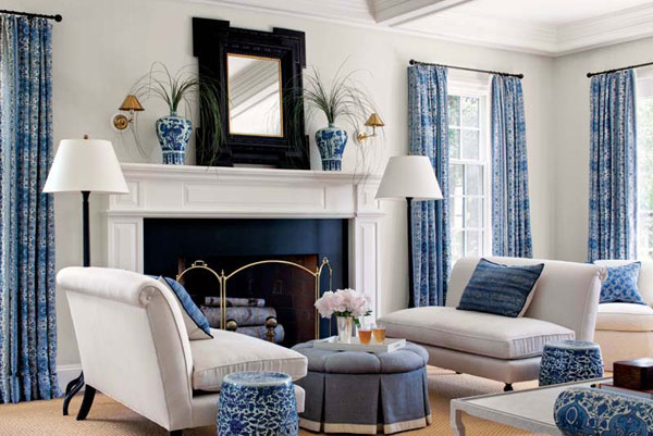 : Blue Room Color Diningroom