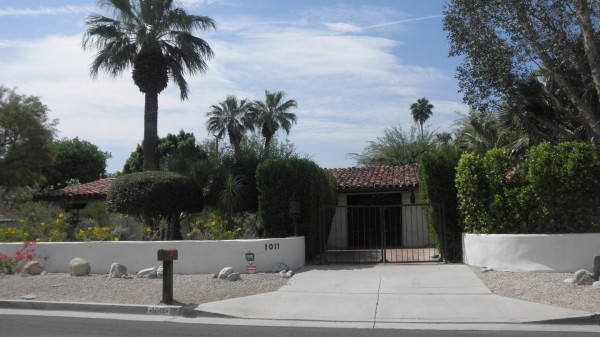 : Celebrity Homes On Camera East El Alameda Palm Springs Home