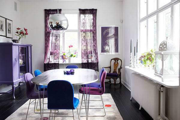 : Purple Room Color Design Ideas