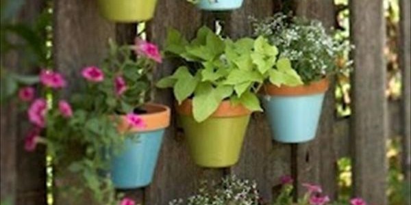 Diy Vertical Garden Pot Decor