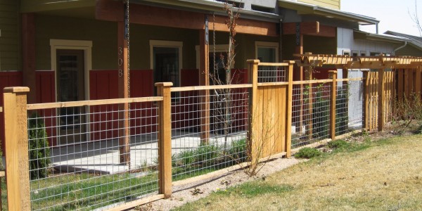 Welded Wire Fence Home