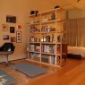 Design-Ideas-With-Bookcase-Room-Divider-Combined-with-Wooden-Flooring-Unit