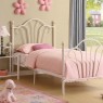 White_Twin_size_Metal_Bed_simple