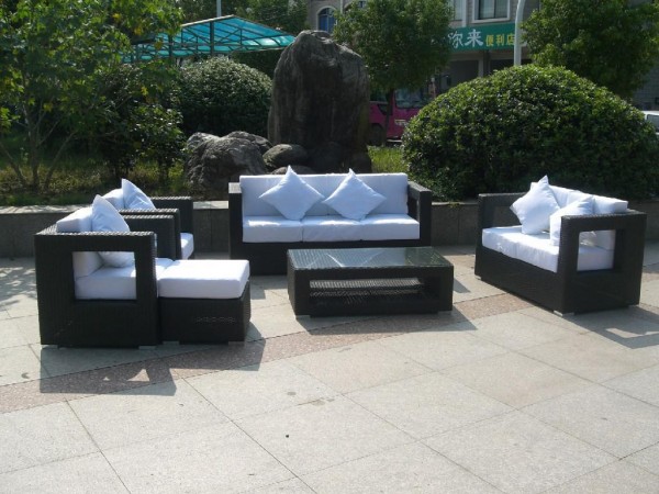 : Casual Outdoor Garden Sofa Leisure Patio Rattan