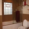 glass block window bathroom installation