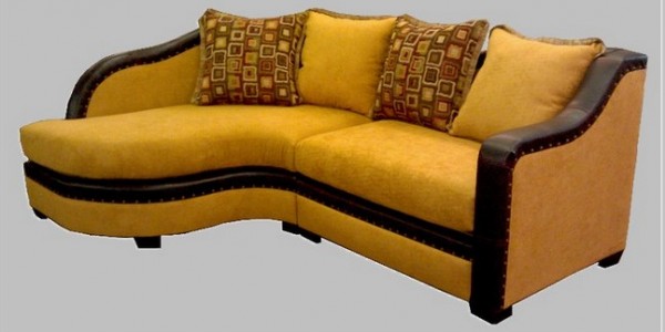Custom Made Modern Yellow Sectional Sofa Design Ideas