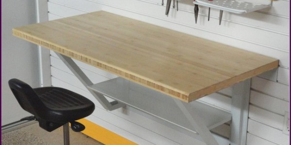 Furniture Inspiring Natural Blonde Theme Of The Wooden Wall Mounted Table